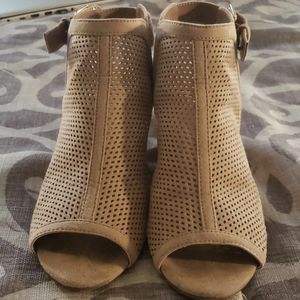 Open Toe Booties